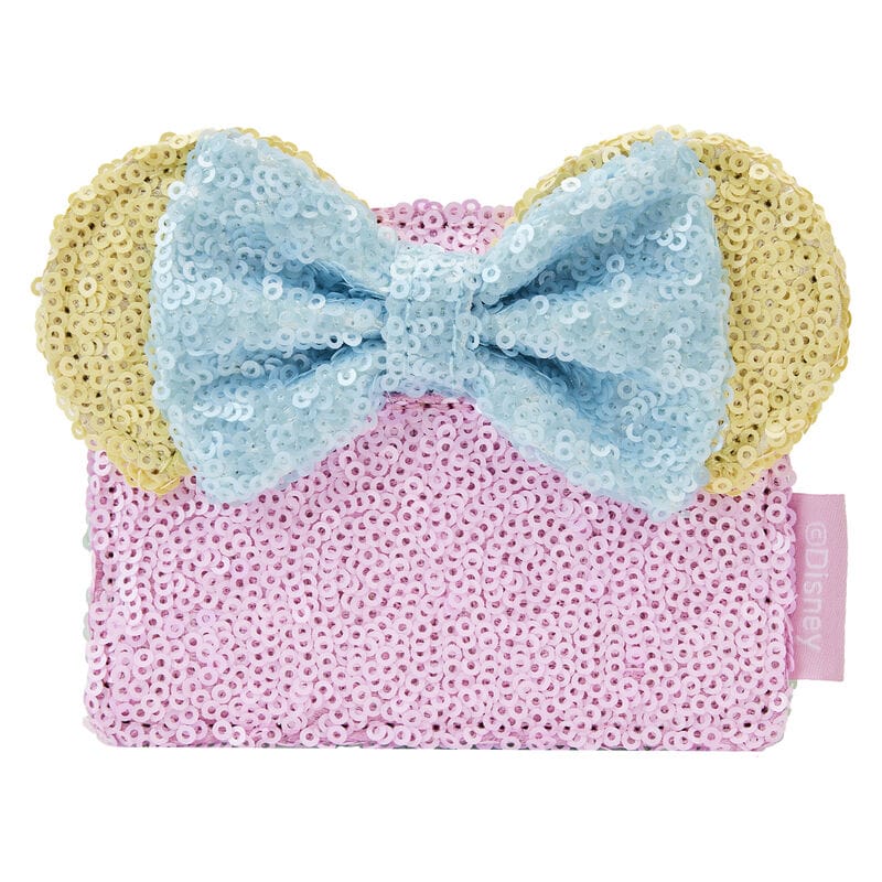 Кошелёк Minnie Mouse Pastel Sequin Card Holder