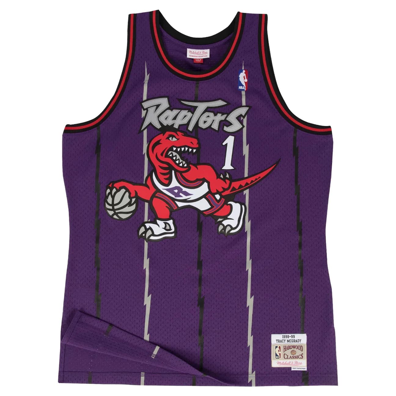 1998-99-Toronto-Raptors-Tracy-McGrady-1-Swingman-Hardwood-Classics-Purple-Jersey-5