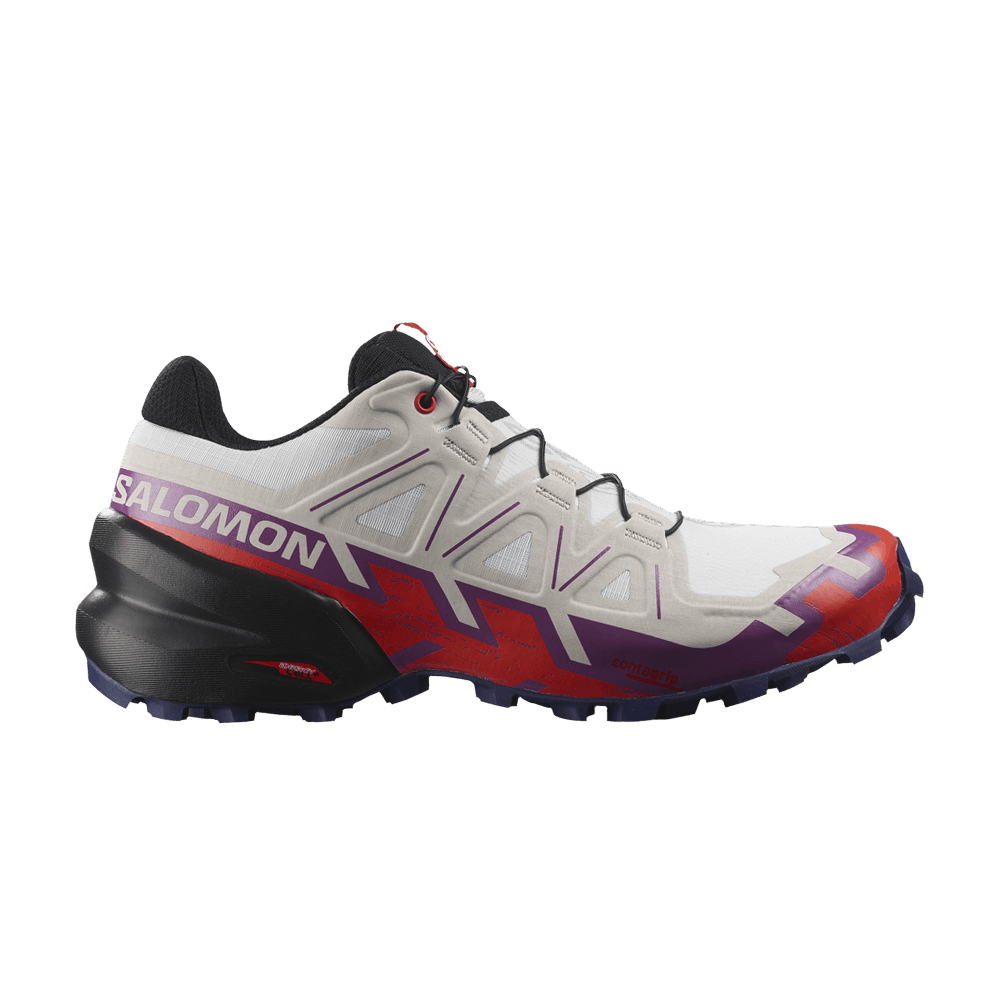 Кроссовки Salomon Wmns Speedcross 6 'White Fiery Red'