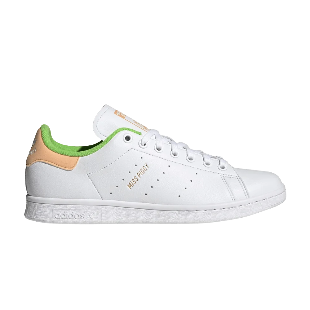 Krossovki-Disney-x-adidas-Stan-Smith-Miss-Piggy-Kermit