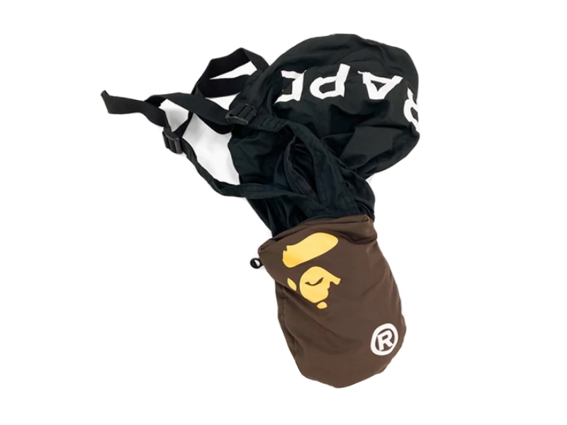 Рюкзак BAPE Ape Head Packable Backpack Black