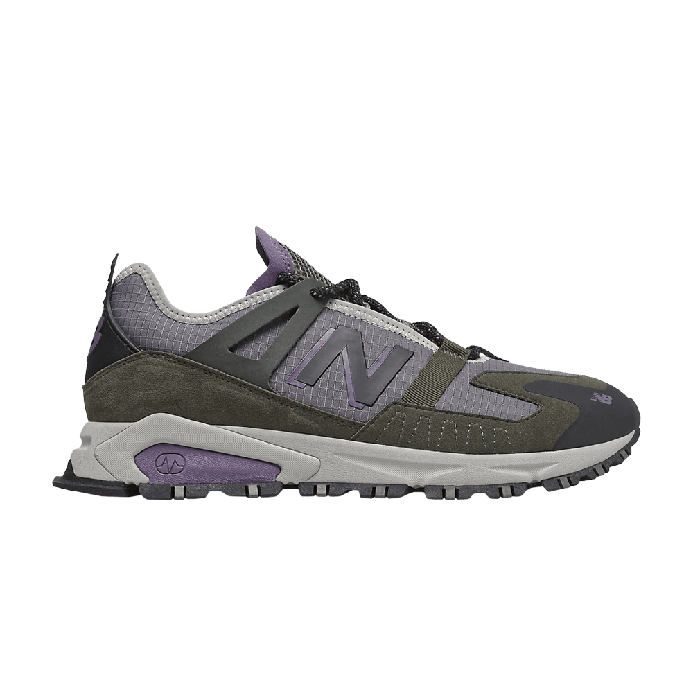 Кроссовки New Balance X-Racer 'Green Nightshade Purple'