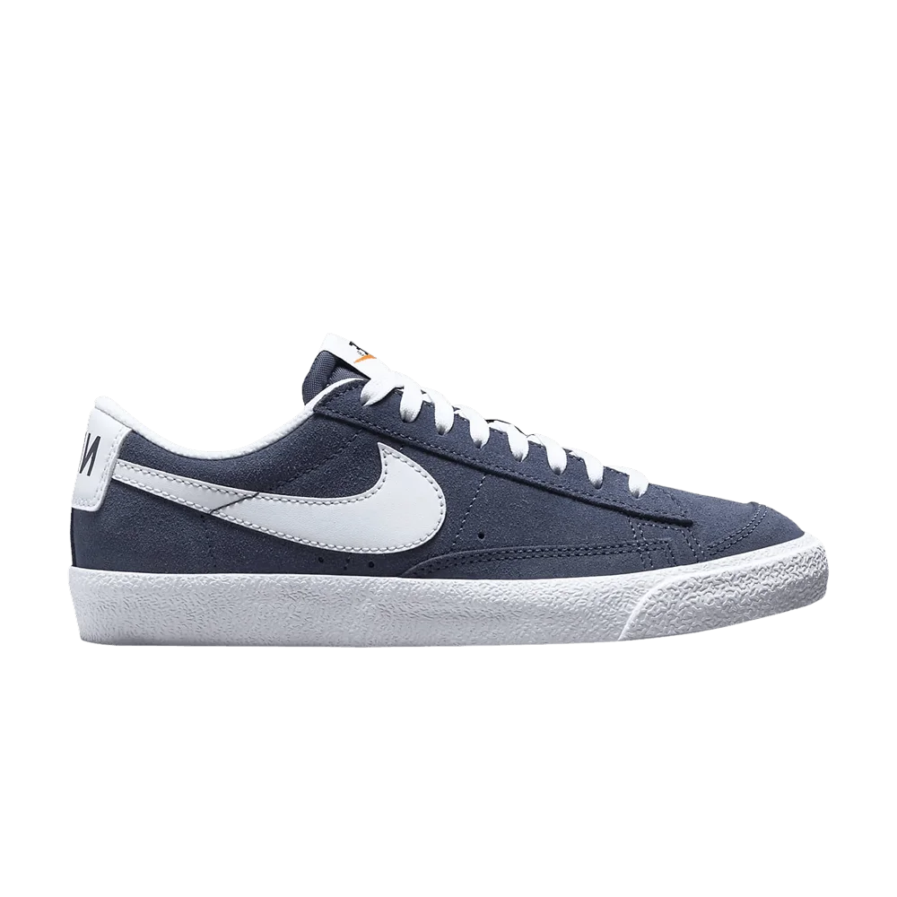 Krossovki-Nike-Blazer-Low-77-Suede-GS-Midnight-Navy
