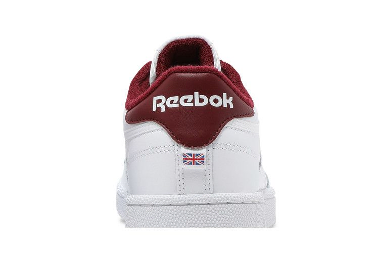 Кроссовки Reebok Club C 85 'OG Crest - White Classic Burgundy'