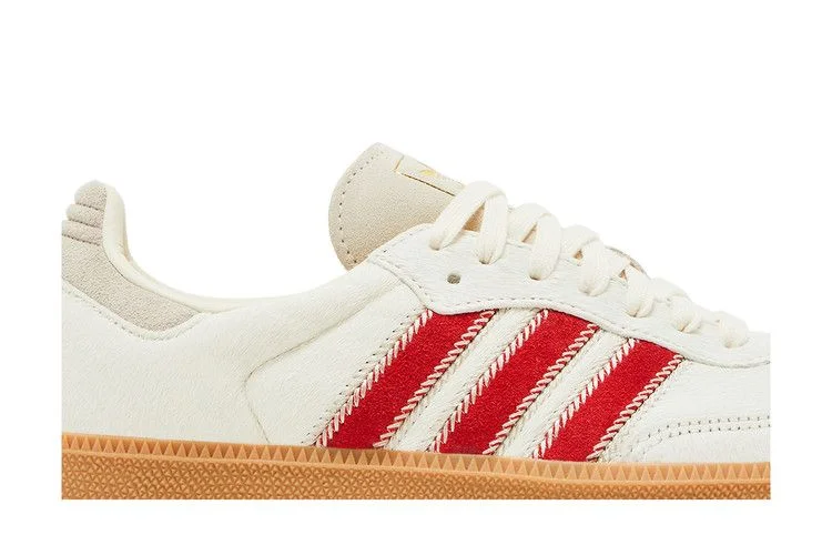 Кроссовки adidas Wmns Samba OG 'Pony Hair Pack - Wonder Beige Better Scarlet'