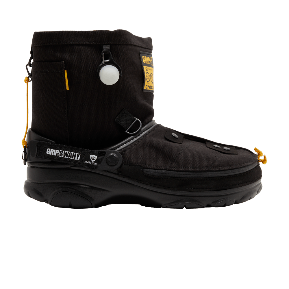 Кроссовки  GRIP SWANY x atmos x Crocs All-Terrain Clog 'Black'