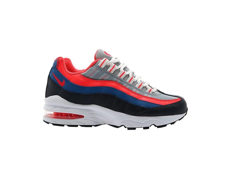 Кроссовки Nike Air Max 95 GS Grey Crimson Blue