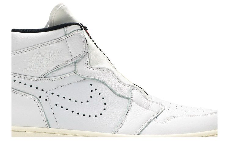 Кроссовки Air Jordan 1 Retro High Zip 'White University Red'