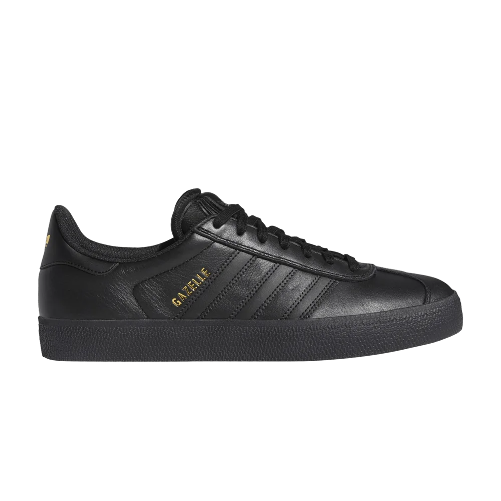 Кроссовки Adidas Gazelle ADV 'Black Gold Metallic'