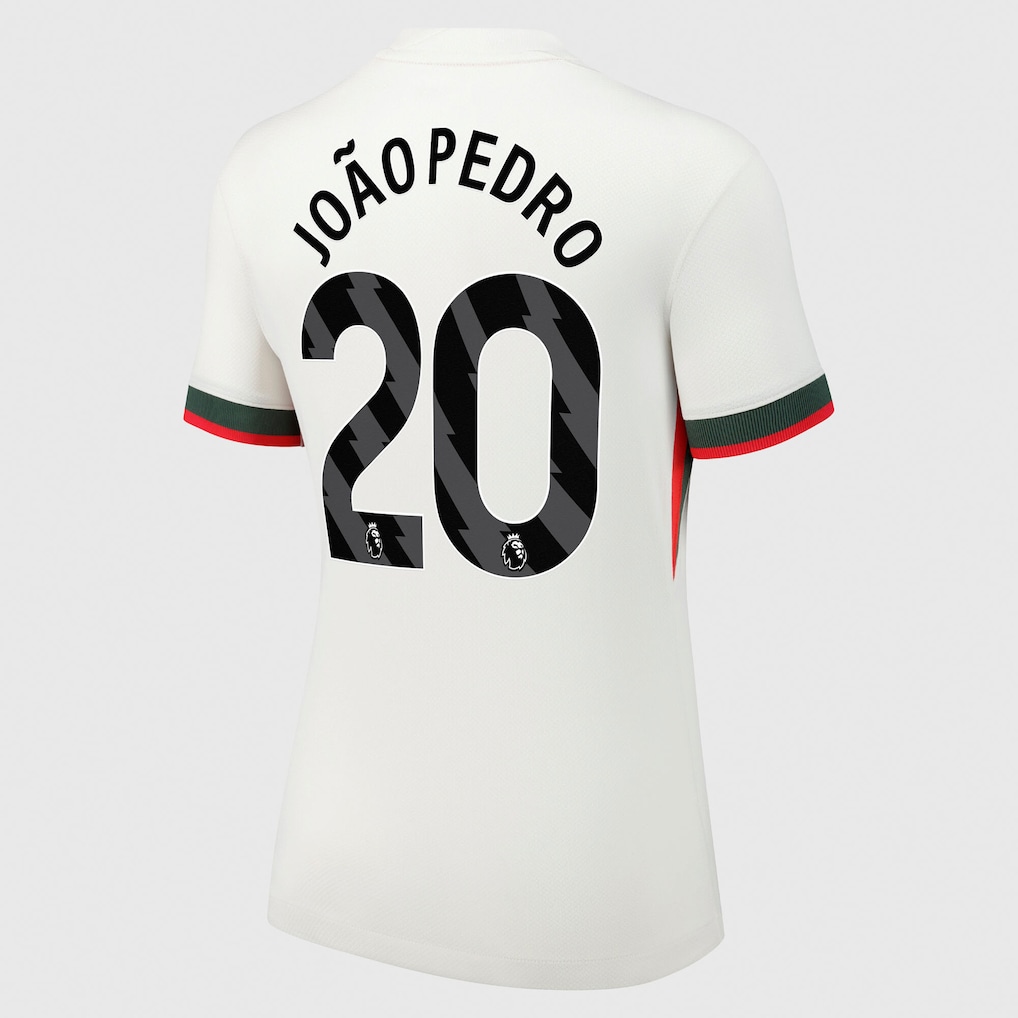 Женское футбольное джерси Chelsea Nike Away Stadium Shirt 2025-26 - João Pedro 20