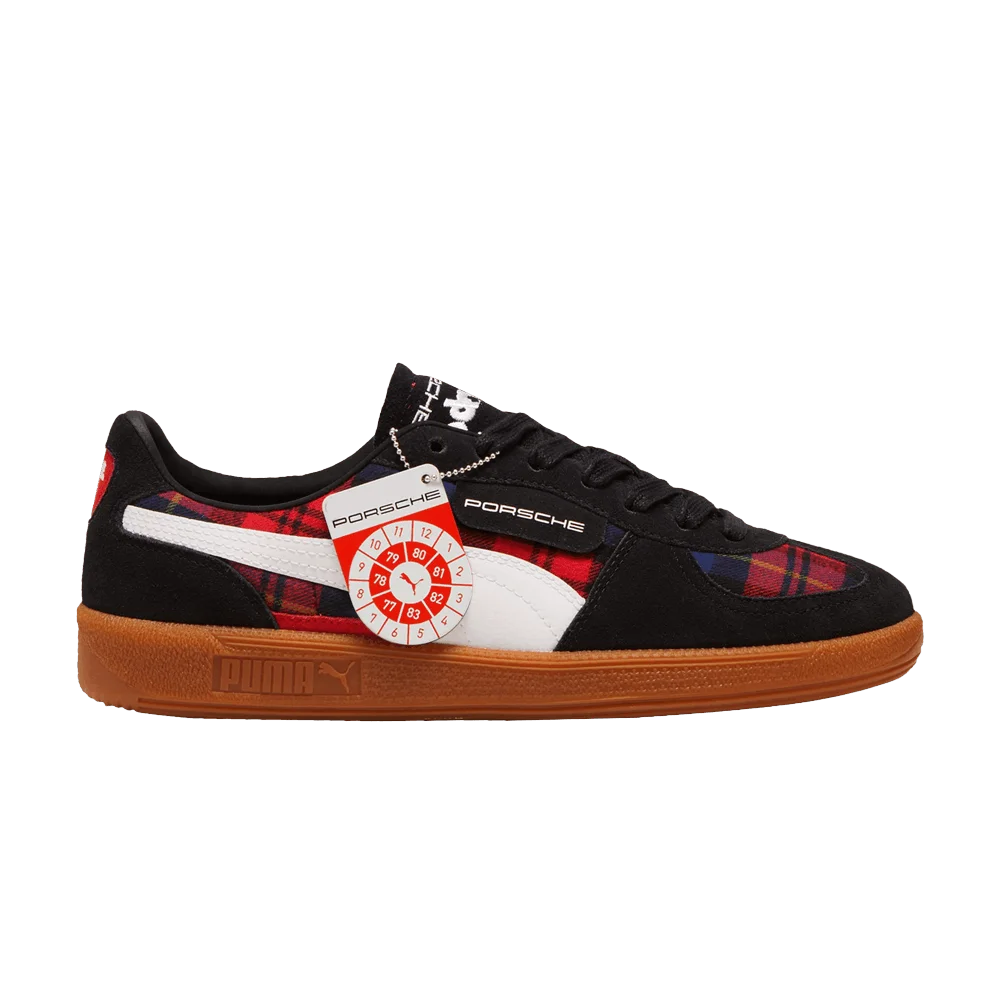 Krossovki-Porsche-Legacy-x-Puma-Palermo-Tartan-Black-Red