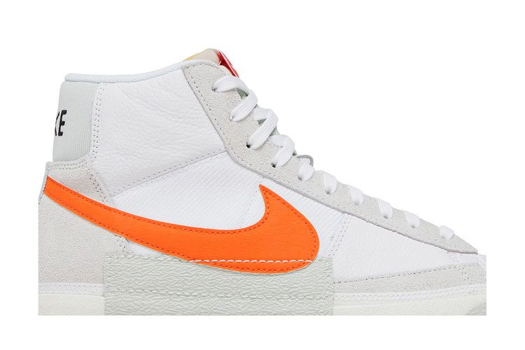 Кроссовки Nike Blazer Mid '77 Pro Club 'Remastered - White Safety Orange'