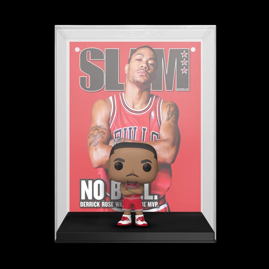 Коллекционная фигурка Funko Derrick Rose Chicago Bulls Slam Magazine Cover NBA Pop Vinyl