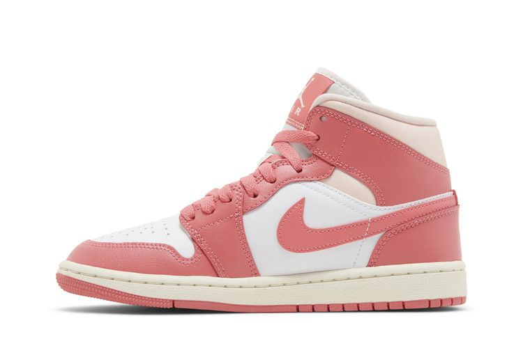 Кроссовки Wmns Air Jordan 1 Mid 'Strawberries and Cream'