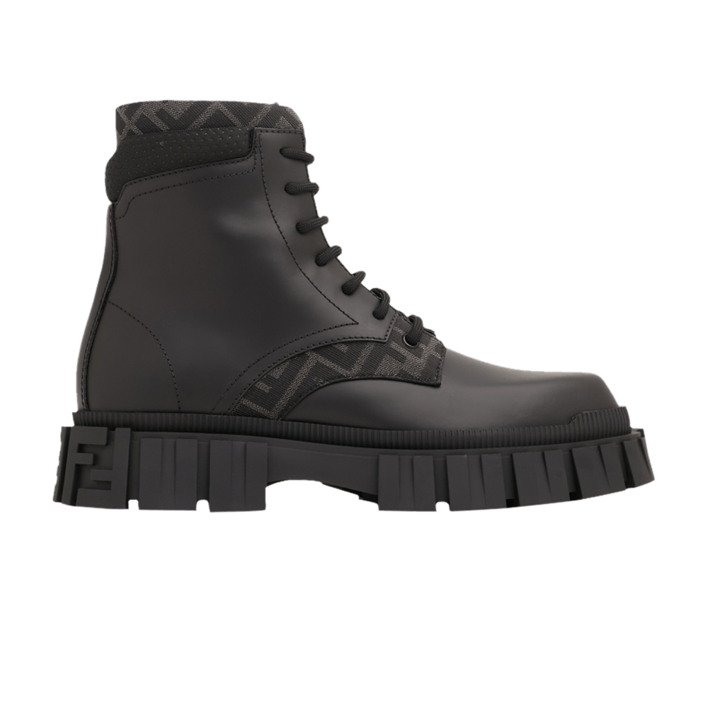 Fendi Force Lace-Up Boot 'Black'