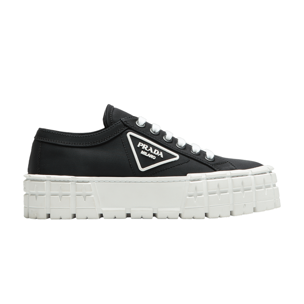 Кроссовки Prada Wmns Gabardine Wheel Platform 'Black'