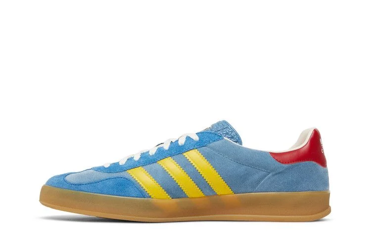 Кроссовки Adidas x Gucci Gazelle 'Light Blue Suede'