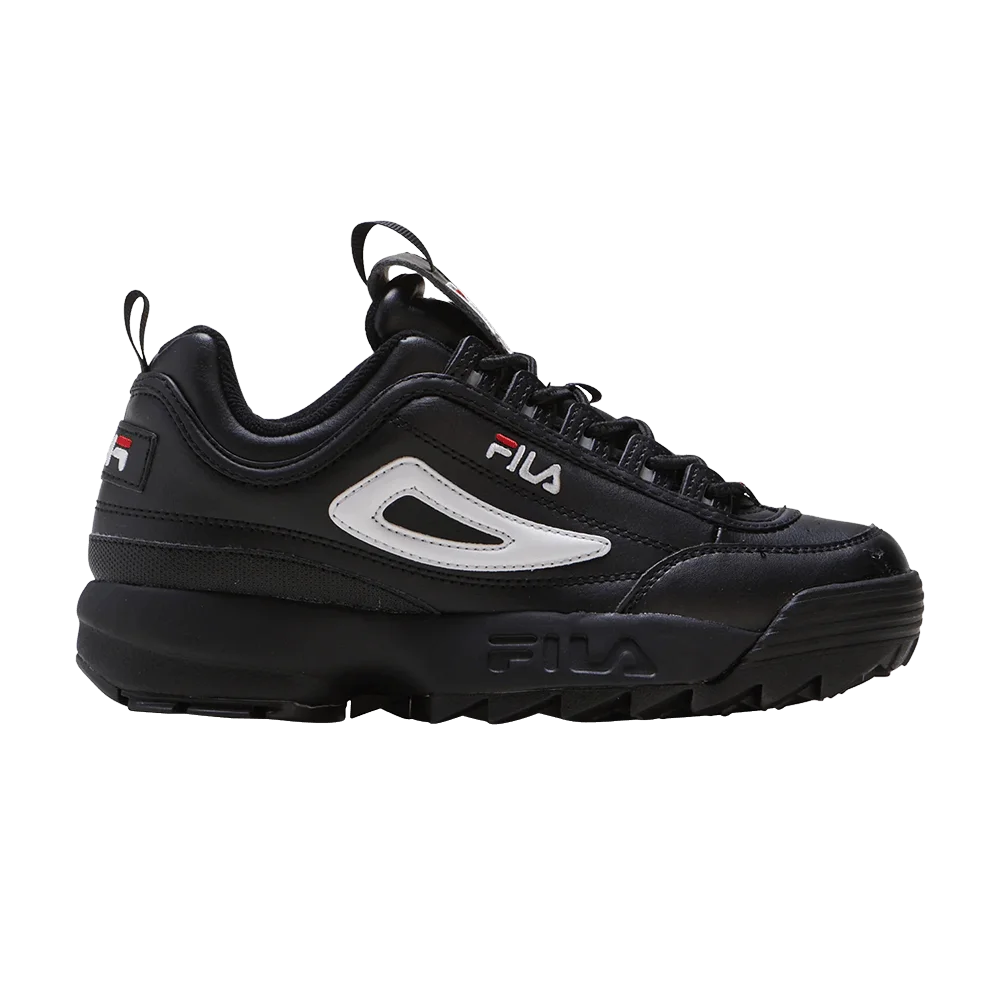Krossovki-Fila-Disruptor-2-Premium-GS-Black-White