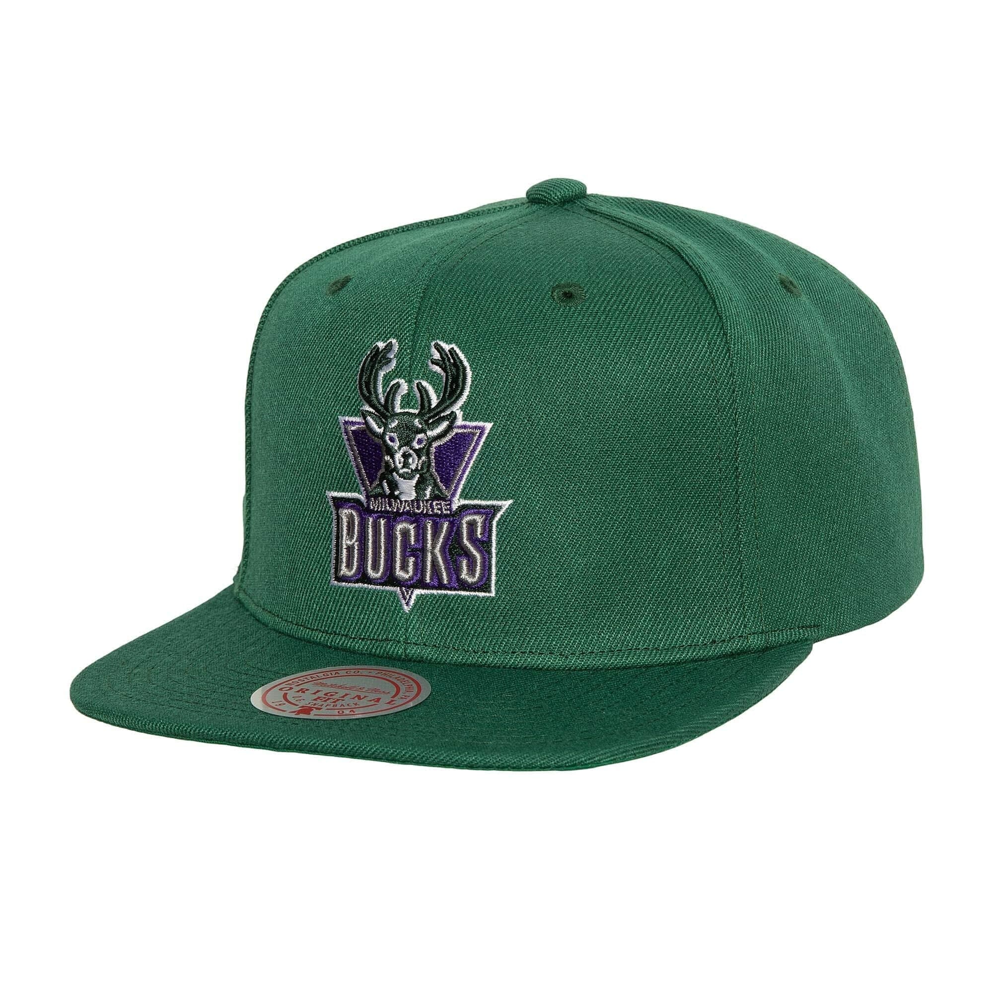 Mitchell-Ness-Conference-Patch-Snapback-HWC-Milwaukee-Bucks-Hat
