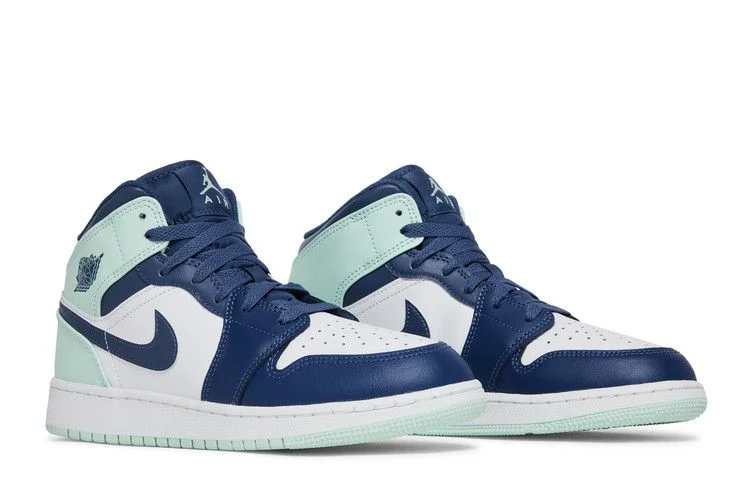 Krossovki-Air-Jordan-1-Mid-GS-Blue-Mint-7