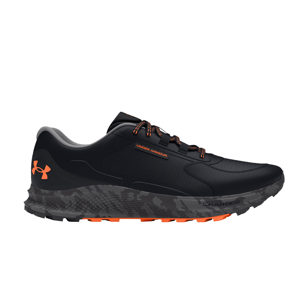 Кроссовки Under Armour Charged Bandit Trail 3 'Black Orange Blast Camo'