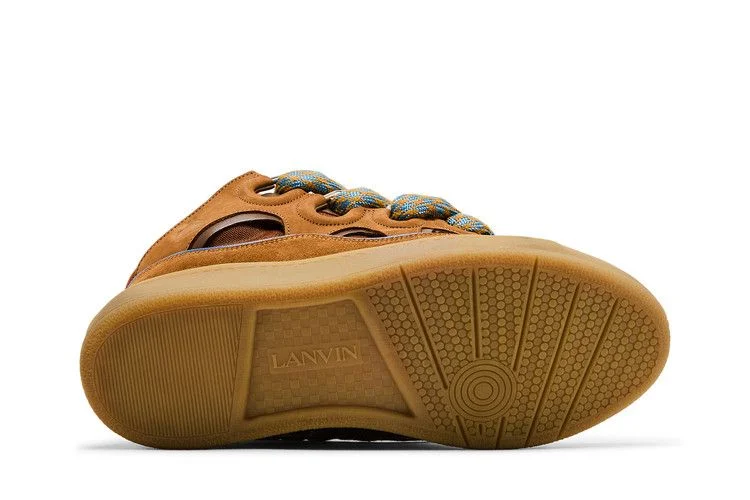 Кроссовки Lanvin Curb Sneakers 'Snake Laces - Camel'