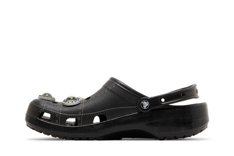 Кроссовки Crocs Ron English x Classic Clog 'Area 54 - Black'