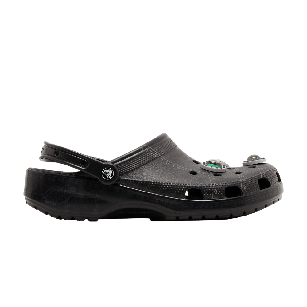 Кроссовки Crocs Ron English x Classic Clog 'Area 54 - Black'