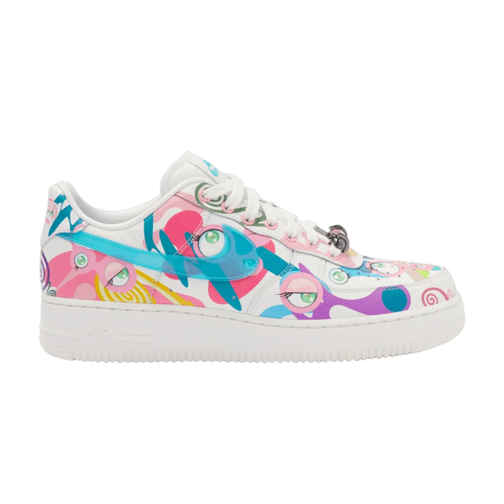 Krossovki-RTFKT-x-Takashi-Murakami-x-Nike-Air-Force-1-Low-Murakami-DNA