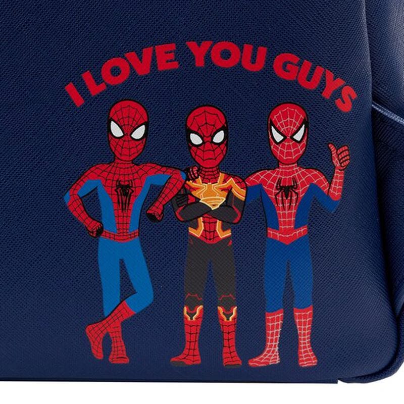 Рюкзак Exclusive - Spider-Man Triple Pocket Multi Logo Mini Backpack