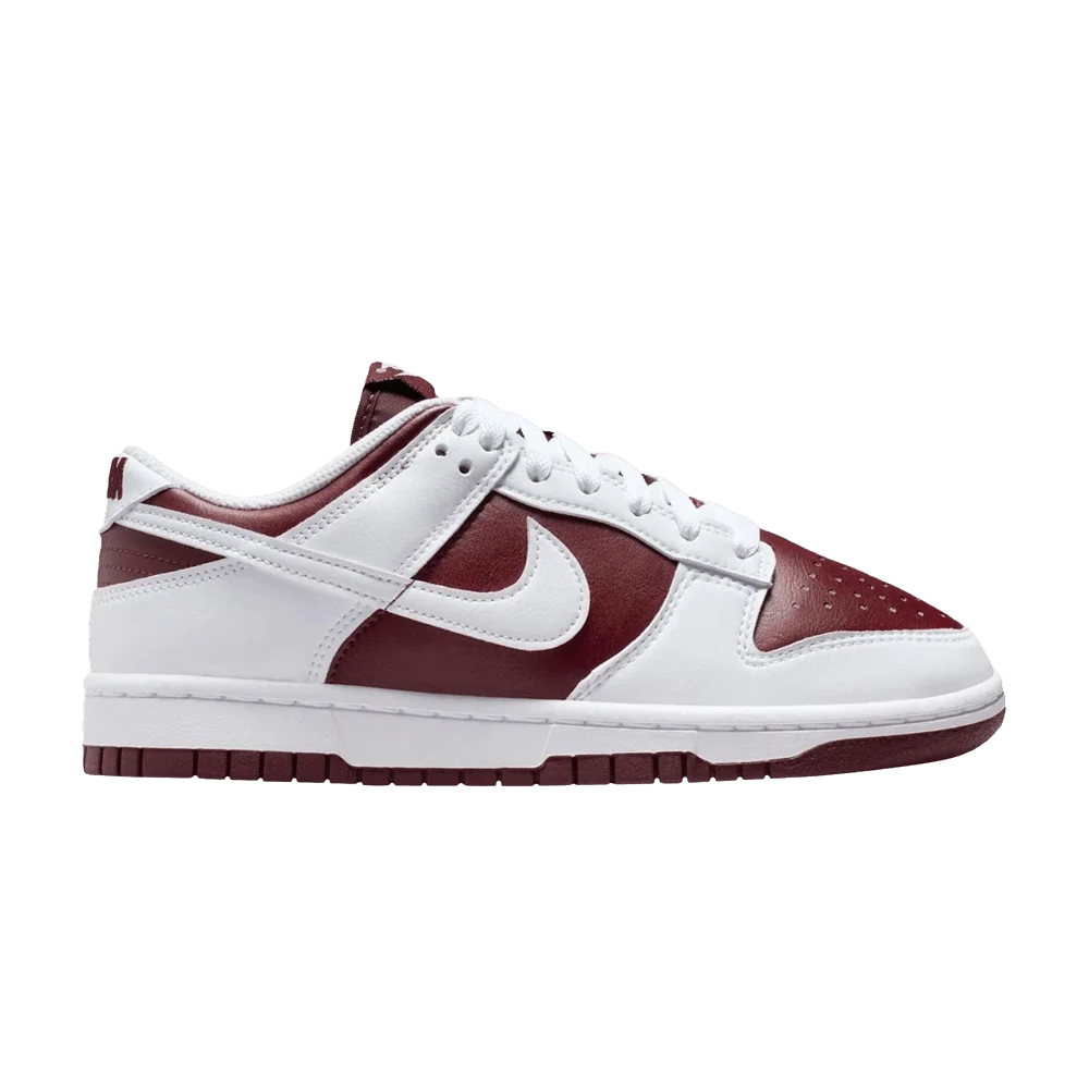 Krossovki-Nike-Dunk-Low-Dark-Team-Red-White