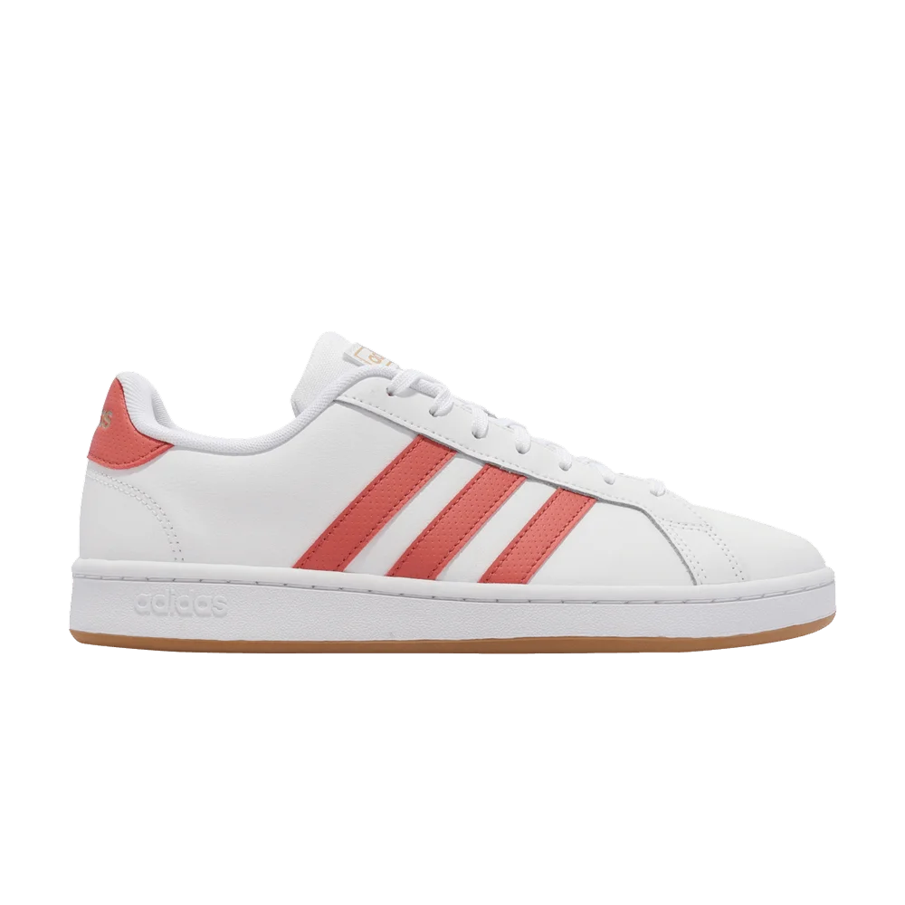 Krossovki-Adidas-Grand-Court-White-Crew-Red