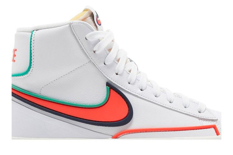 Кроссовки Nike Wmns Blazer Mid '77 'Infinite White Crimson'