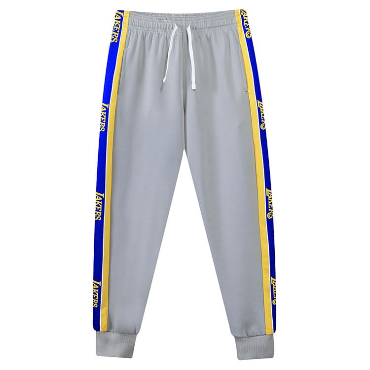 Спортивные штаны DPOY Lakers Stripe Grey Pants
