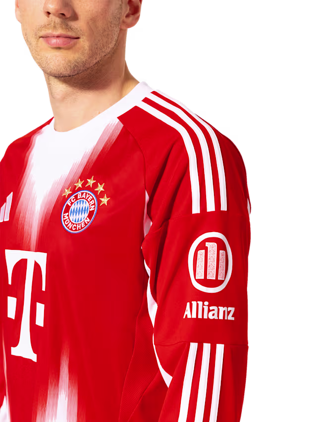 Футбольный лонгслив FC Bayern Munich Home Jersey 25-26 DAVIES 19
