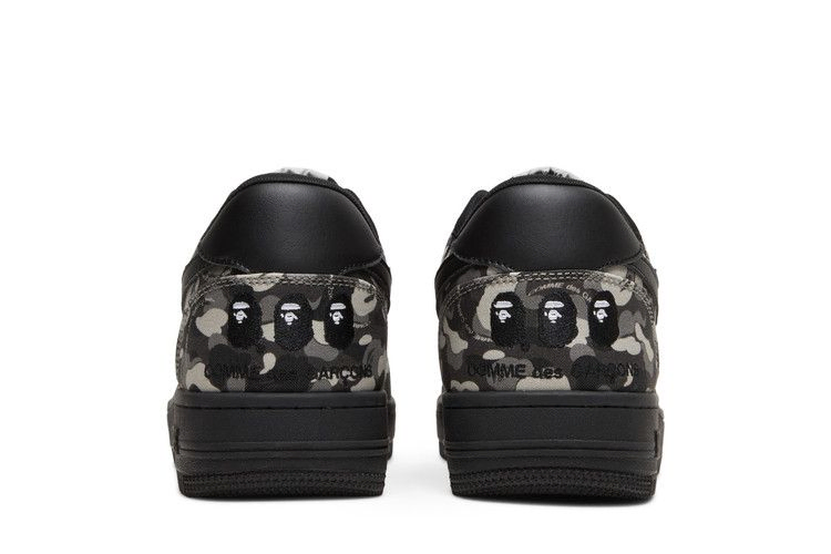 Кроссовки Comme des Garçons x Bapesta Low 'Black Camo'
