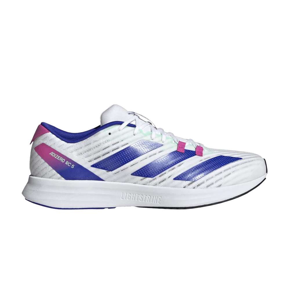 Кроссовки Adidas Adizero RC 5 'White Lucid Blue'