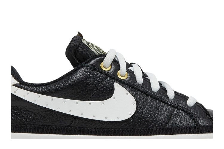 Кроссовки Serena Williams Design Crew x Nike Wmns Court Legacy 'Black Metallic Gold'
