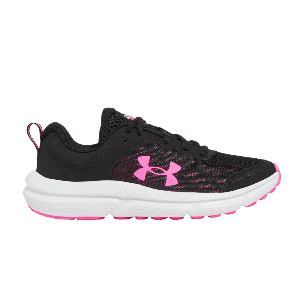 Кроссовки Under Armour Assert 10 AC GS 'Black Aero Pink'