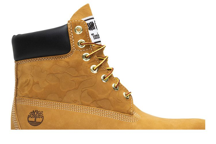 Кроссовки Timberland A Bathing Ape x Undefeated x 6 Inch 'Wheat'