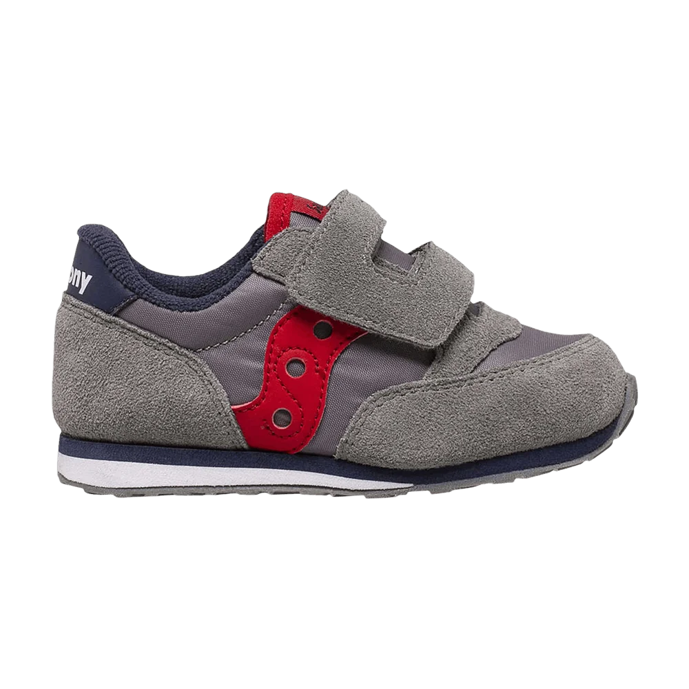 Кроссовки Saucony Jazz Hook & Loop Big Kid 'Grey Red'