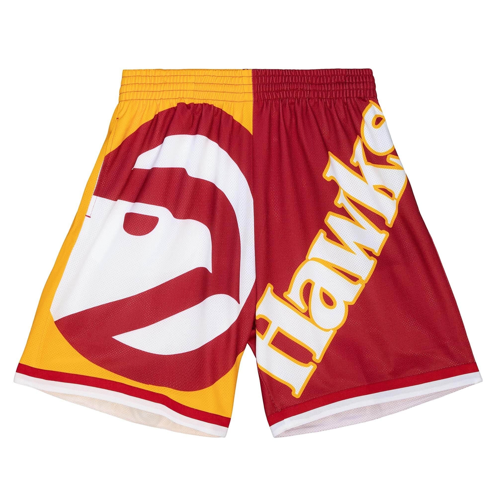 Mitchell-Ness-Big-Face-Fashion-Shorts-5.0-Atlanta-Hawks-Red-Yellow-Shorts