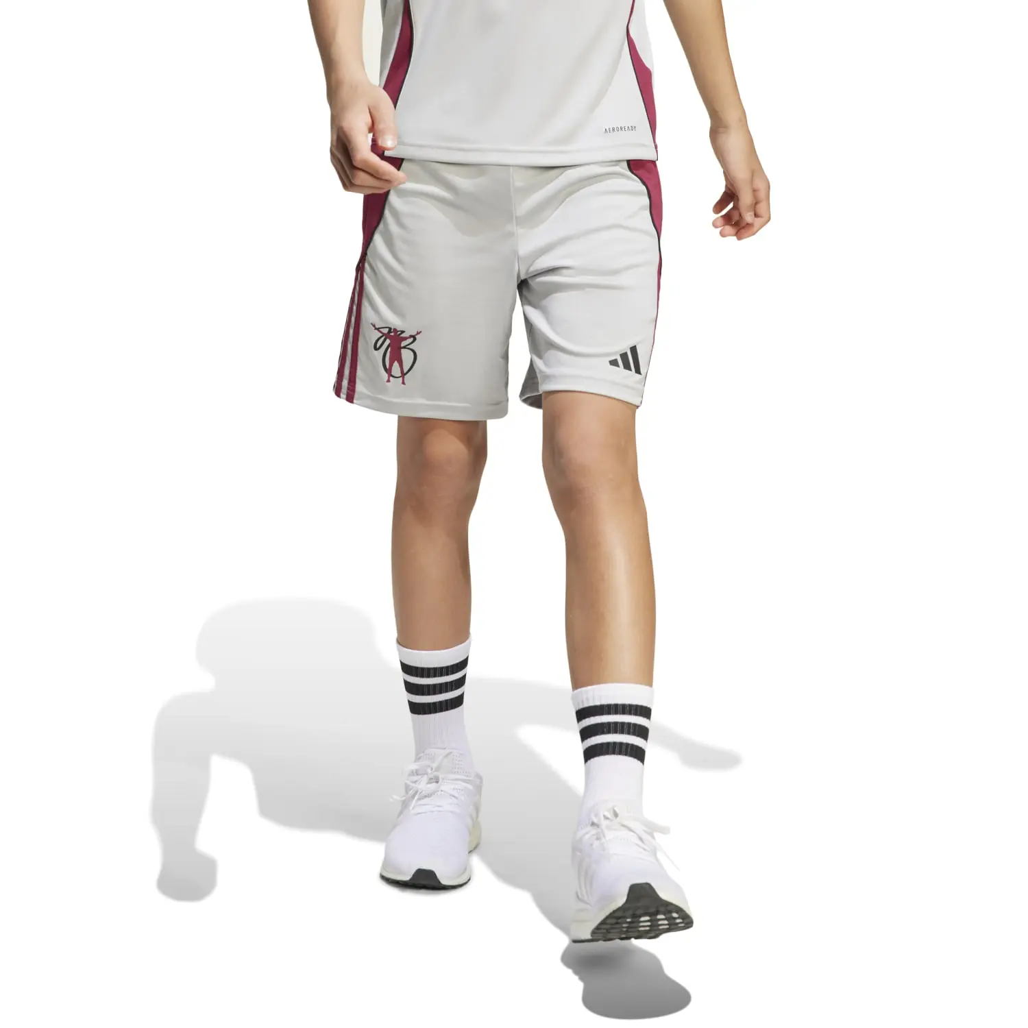 Спортивные детские шорты Shorts Tiro adidas Jude Bellingham Grey