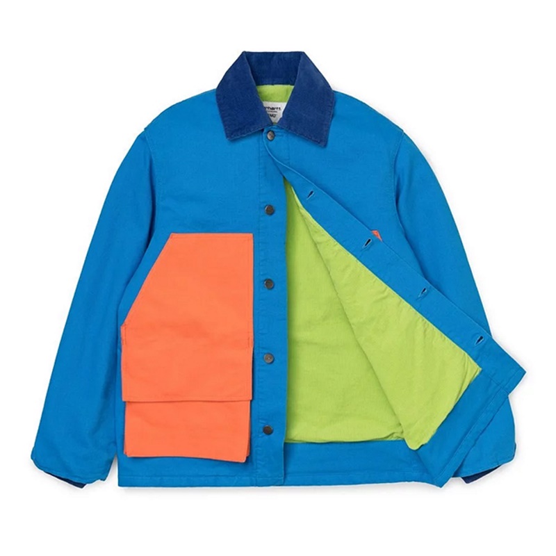 Куртка Awake x Carhartt WIP Michigan Chore Coat Blue