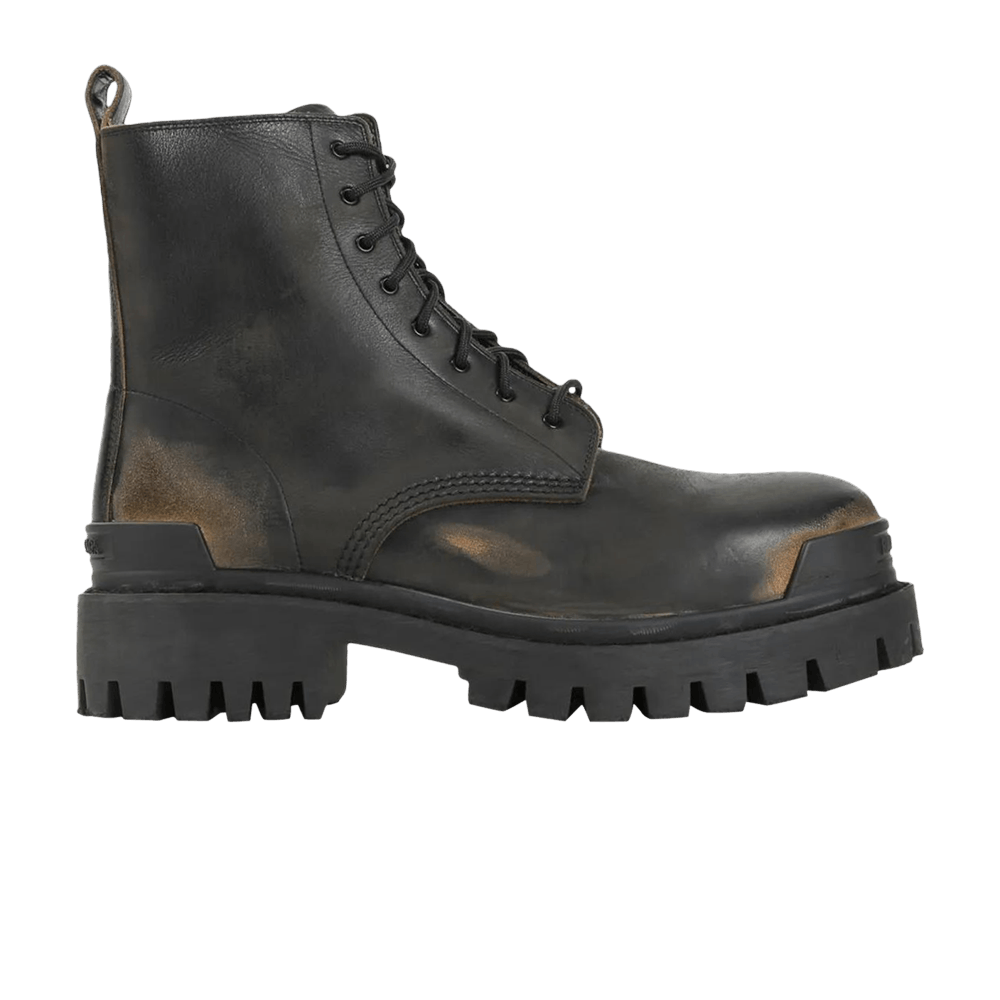 Кроссовки Balenciaga Strike Boot 'Worn-Out - Black Brown'