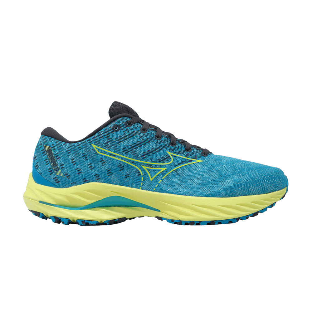 Кроссовки Mizuno Wave Inspire 19 Super Wide 'Jet Blue Bolt'