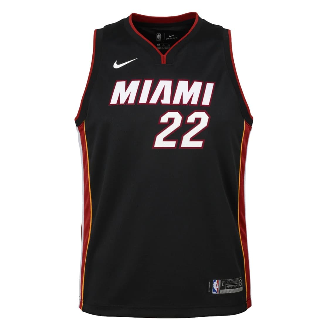 2022-23-Miami-Heat-Jimmy-Butler-22-Youth-Swingman-Icon-Edition-Black-Jersey-9