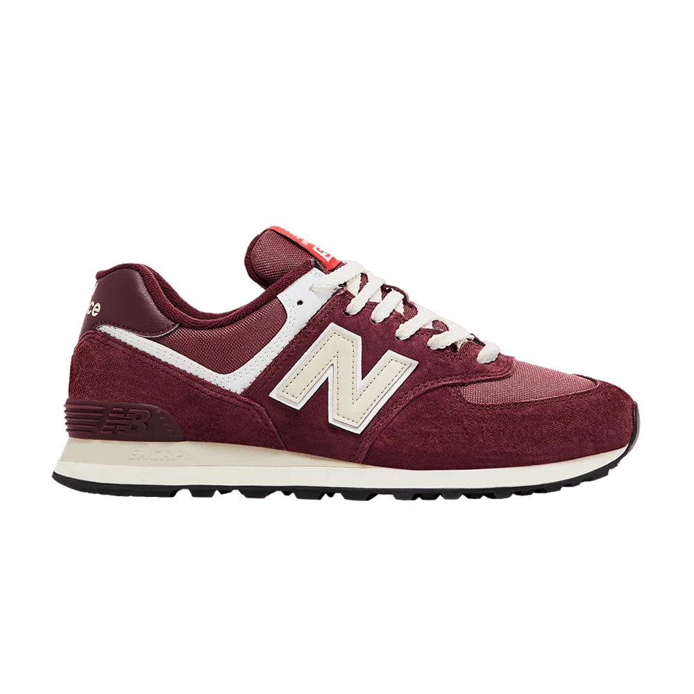 Krossovki-New-Balance-574-Maroon-Grey