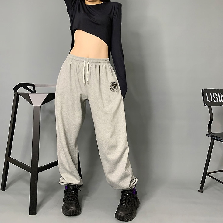 Спортивные брюки 2020 Charm Hip-hop Style Sweatpants Grey