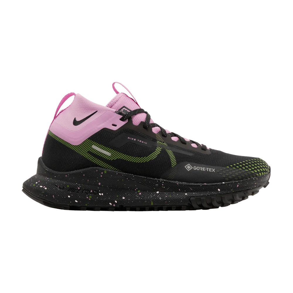 Кроссовки Nike Wmns React Pegasus Trail 4 GORE-TEX 'Black Pink Chlorophyll'